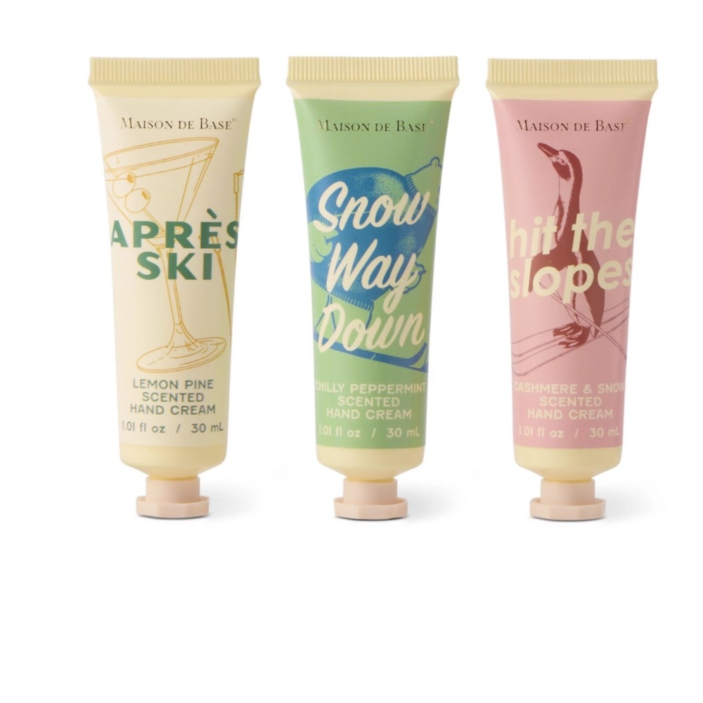 Maison De Base 3 Pack Nourishing Hand Cream